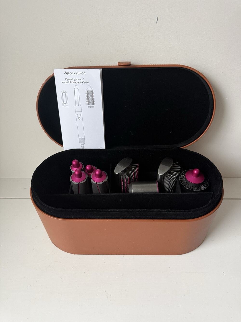 Dyson Airwrap Attachments And Accessories ONLY W/Storage Case For HS01 / HS05